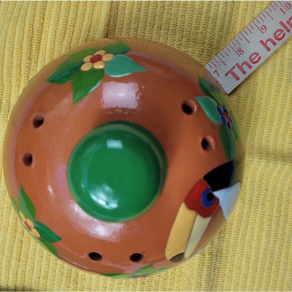 2 piece Cheese or Butter Decorative Terracotta Storage Dome from Brazil - Picture 13 of 16